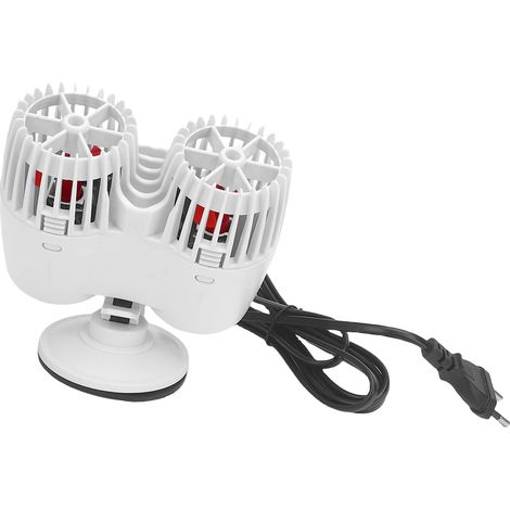 Pompe de circulation pour aquarium ultra silencieuse à haut débit, structure robuste, double tête, pompe de brassage pour aquarium, prise UE 220 V (1/5)