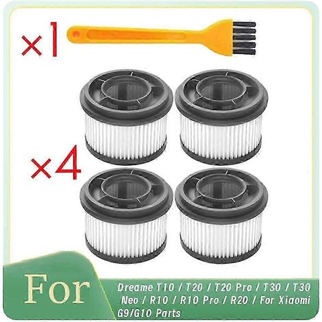 Waschbarer HEPA-Frontfilter für Dreame T10/T20/T20 Pro/T30/T30 Neo/R10/R10 Pro/R20 und Xiaomi G9/G10 (Ersatzteilnummer: JXLGV) (1/5)