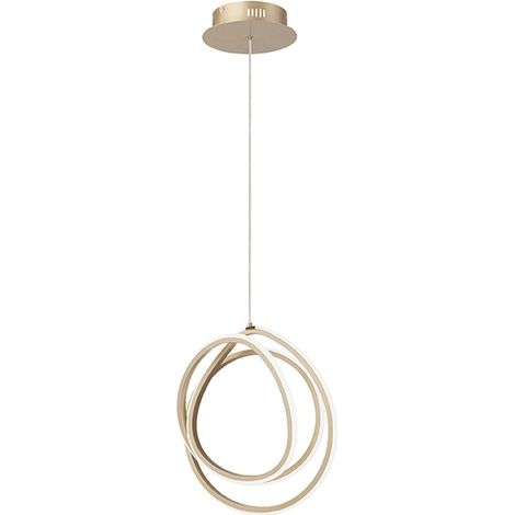Suspension LED dimmable design moderne Golden 35 (1/2)