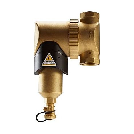 WOLF Schlammabscheider 1 1/4'' drehbar inklusive Magnetitabscheider - 2075009