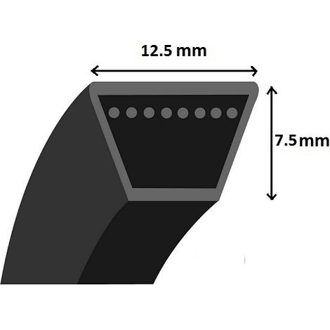 Correa trapezoidal lisa - Mitsuboshi - LA43