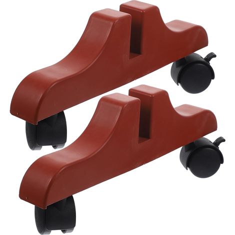 Base à roulettes pour Séparateur de Pièce, Support Plastique 2 Pièces Stabilité pour Écran de Séparation, Usage Restaurant et Salon de Thé, Montage Simple (1/5)
