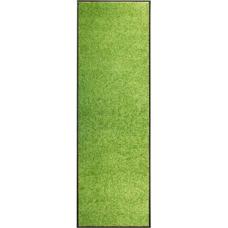 Fußmatte Waschbar Grün 60x180 cm vidaXL66604