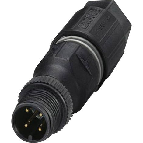 Connecteur capteur/actionneur Contenu: 1 pc(s) Phoenix Contact SACC-M12MS-4QO-0,75 1641769 X36800 (1/3)