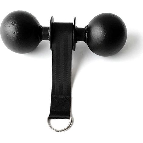 Rouleau de musculation pour avant-bras avec impacteur à force digitale, bâton de musculation pour avant-bras, corde lestée pour exercices des bras, ceinture de fitness pour poignet (1/5)