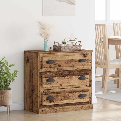 vidaXL  Sideboard  Old Wood 70 x 35.5 x 67.5 cm Engineered Wood