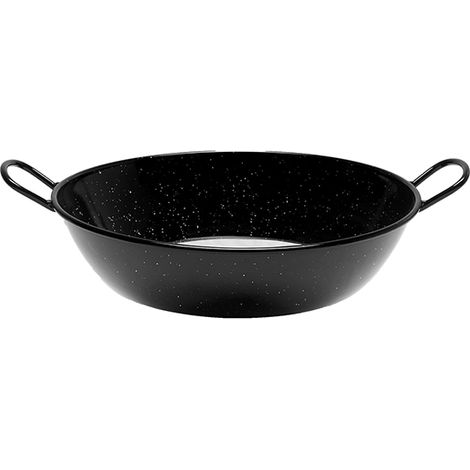 Sartén esmaltada honda con 2 asas - 22 cm