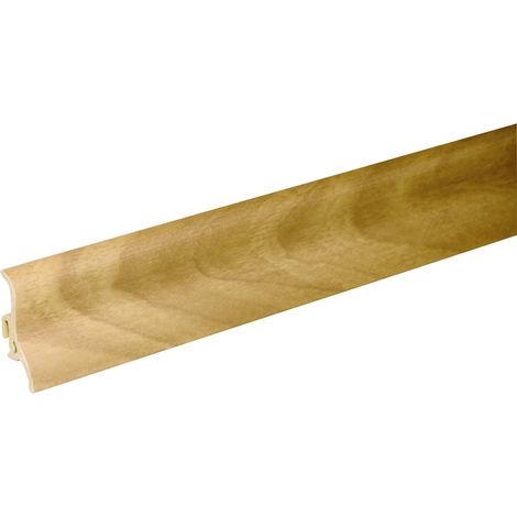 FN Neuhofer Fußleiste 250 cm 48 x 21 mm Nußbaum Leisten (1/3)
