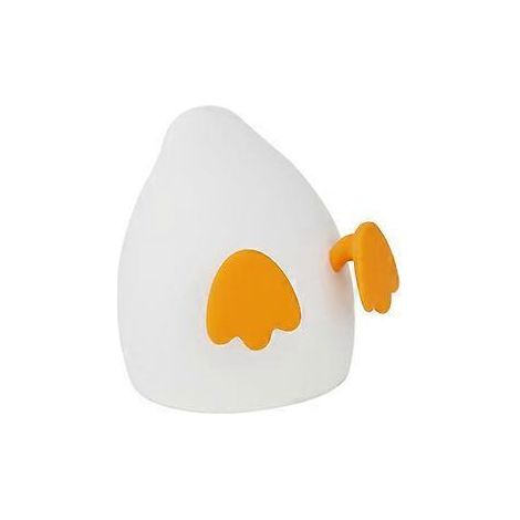 Veilleuse Canard Mignon avec Support pour Téléphone, Lampe de Lit Rechargeable en Silicone (A) (1/5)