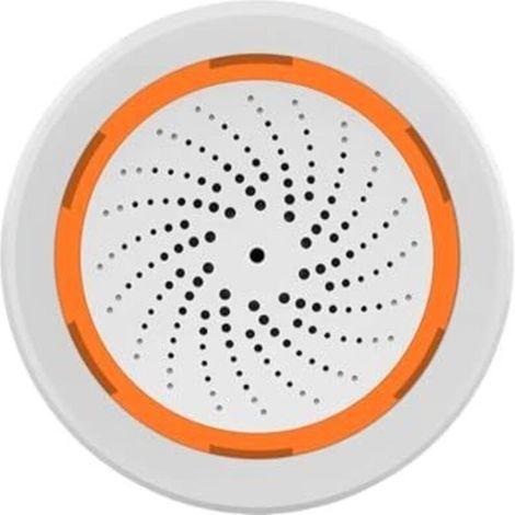 Smart Siren Alarm, Tuya Zigbee Hub Required, Compatible with Home Assistant Zigbee2mqtt, App Control, 90dB Strobe Siren