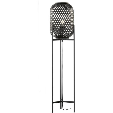 Plafonnier LED noir Cross TW Ø 50 cm - 20896 (1/5)