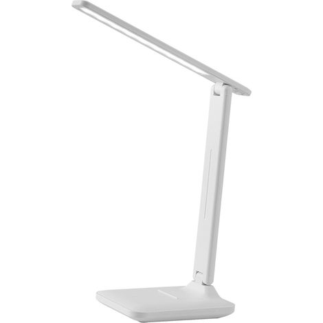 LED-Leselampe aus Kunststoff, augenschonend, wiederaufladbare USB-Schreibtischlampe für Schlafzimmer und Arbeitszimmer, 10 W, 5 V/1 A (1/5)