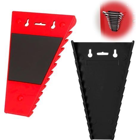 2 Pièces Organisateur Magnétique de Clés à Molette, Porte Outils Mural, Support Outils Mural, Support de Serrage, Porte outils Magnétique, Pour atelier de Porte outils mural (1/5)
