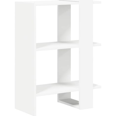 Maison Exclusive - Bücherregal Weiß 52 x 25 x 71,5 cm Holzwerksto