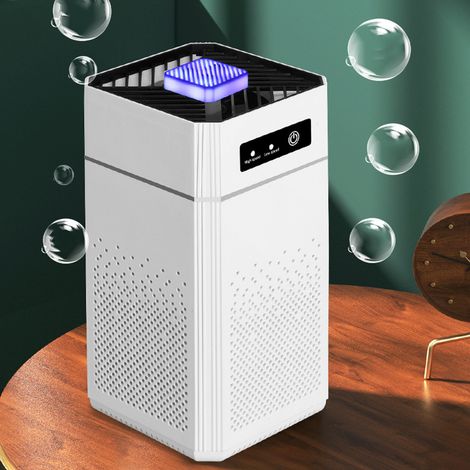 [Purificador de aire] Purificador de aire iónico multifuncional La Maison Pure para uso en interiores, antialérgico, funcionamiento silencioso, ABS, 695 g, varios modos de funcionamiento, USB (1/5)