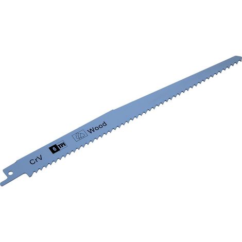 Sealey Reciprocating Saw Blade for Clean Wood 230mm 6tpi - Pack of 5 SRBS911D