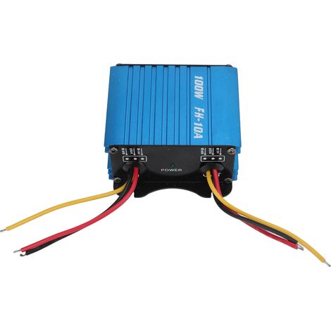 Régulateur de tension d'alimentation 22-28 V entrée vers 12 V sortie pour voiture, bateau, énergie solaire et éolienne (1/5)