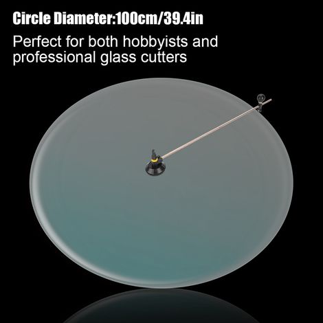 Coupe-Verre 6 Roues Compas pour Découpe Circulaire avec Ventouse Cercle (4) (1/5)