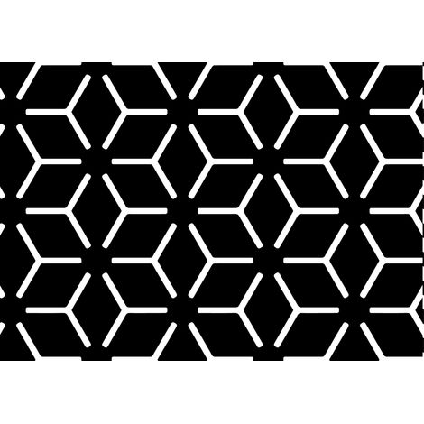 Mantel individual rectangular de 29×42 cm, estampado de estrellas - fieltro ecológico, lavable a 40 °C, Bertoni (1/5)