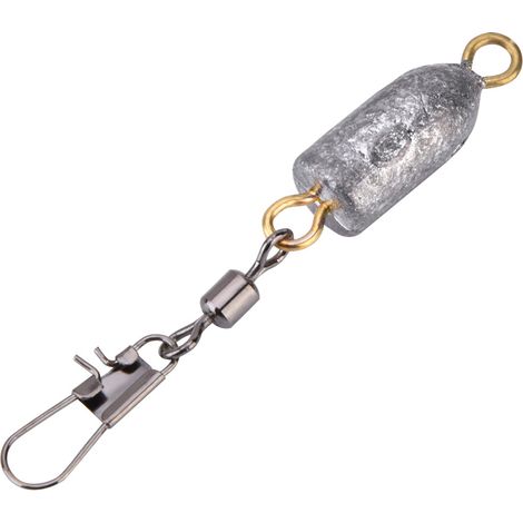 Lot de 5 plombs de pêche résistants en forme de balle (10 g) (1/5)