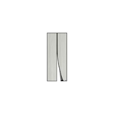 Moustiquaire Magnétique pour Porte, Rideau en Maille,70x200cm - Crezuo (1/4)