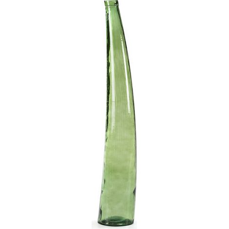 Vase 22x22x120 Verre Vert (1/3)