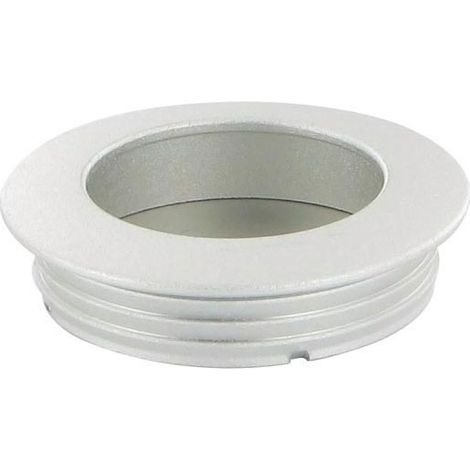 Poignée cuvette aluminium – Décor aluminium – Diamètre 42 mm – Encastrement Ø 35 mm – Profondeur 10 mm – Accessoire siphon – Fosun