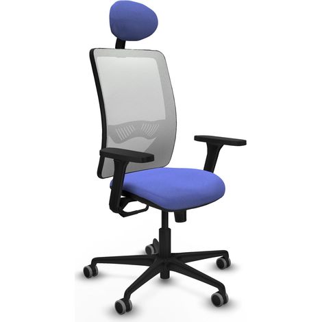 Chaise de bureau piqueras y crespo Zulema noir mousse 50 mm (1/2)