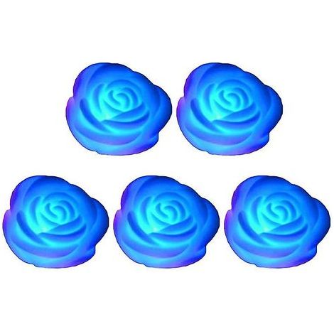 5 guirlandes lumineuses LED en forme de rose (1/3)