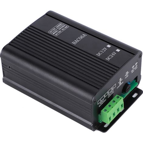 Chargeur de batterie/générateur BAC06A pour groupe électrogène diesel, alimentation de charge flottante 24 V (1/5)