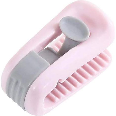 6 pièces sans épingles Clips d'insertion de Couette Attaches de Couette, Clips de Housse de Couette, Clip de Fixation de Boucle Anti-Mouvement(Pink)-Fei Yu (1/3)