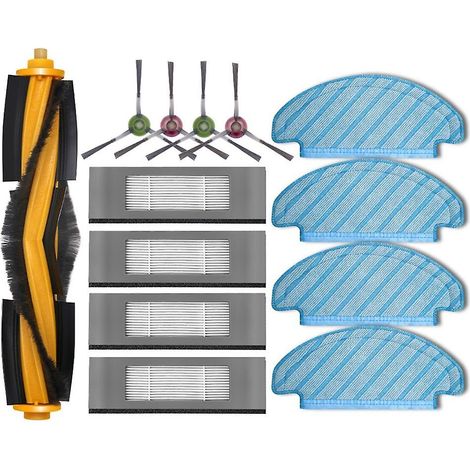 Per Deebot N8 / N8+ / N8 Pro+ / N8 Pro+ Plus Pezzi di ricambio Accessori Spazzola laterale principale Filtro Hepa Mo (1/4)