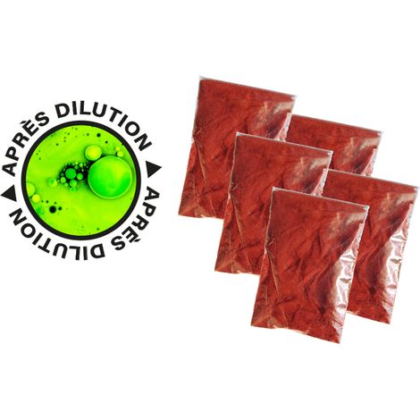 Lot de 5 sachets de fluorescéine 5g – Colorant traceur non impactant – Pureté supérieure à 90% – Visible sous UV 365 nm (1/4)