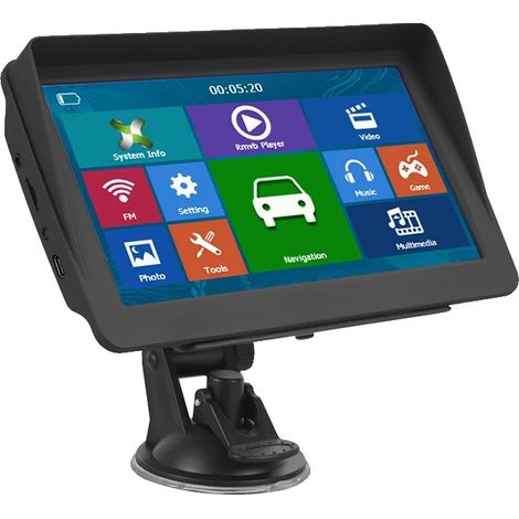 Navigazione GPS, touchscreen da 7 pollici, trasmettitore FM, Europa (1/5)