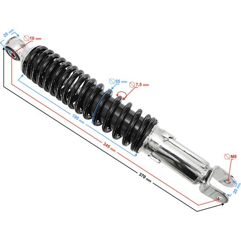 Amortiguador trasero Falcon 125 E4 (1/2)