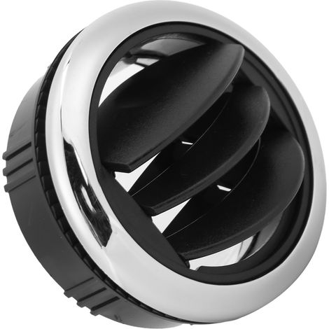 Bouton de remplacement rond pour la décoration des grilles d'aération de climatisation automobile, convenant aux camping-cars, aux bus et aux navires. (1/5)