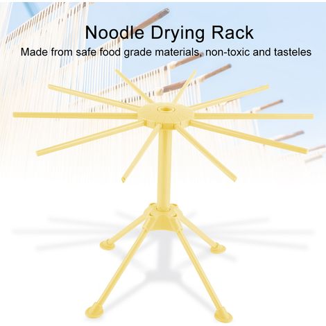 Séchoir à pâtes pliable pour spaghettis (jaune) (1/5)