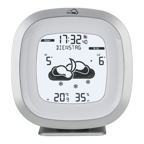 TFA Dostmann TFA.me ID-03 35.8101.54 WLAN-Wetterstation Vorhersage für 4 Tage Anzahl Sensoren max. 5 (1/5)