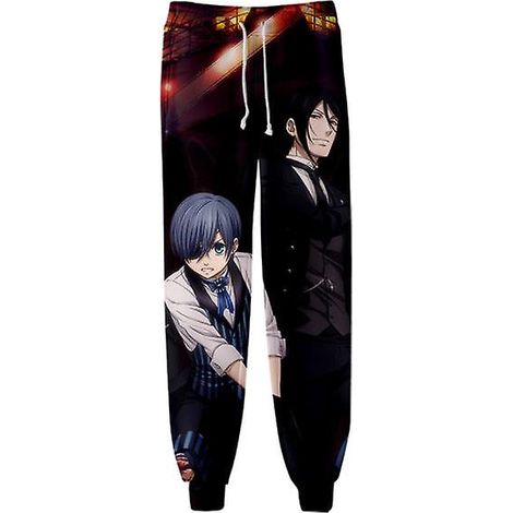 Unisex 3D-gedruckte Kuroshitsuji Black Butler Leggings - Größe S (1/3)