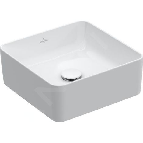 Villeroy & Boch Collaro - Vasque, 38x38 cm, blanc alpin 4A213801 (1/3)