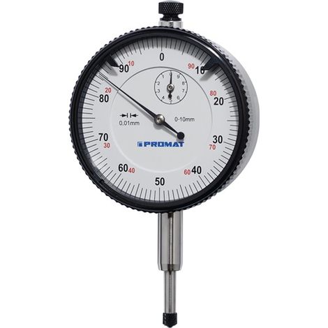 Messuhr DIN878 10mm Ablesung 0,01mm (1/5)
