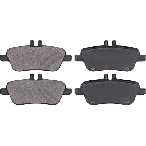 KIT PASTIGLIE FRENO POSTERIORI compatibile con MERCEDES-BENZ SLK (R172) / PASTIGLIE FRENANTI AUTO OEM P 50 140 / 94508, / SOSTITUZIONE DIRETTA / BASSA POLVERE / SILENZIOSO