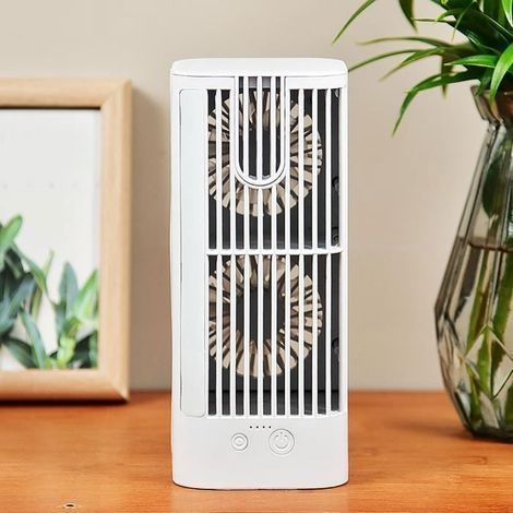 Tragbare Klimaanlage – 3 Geschwindigkeitsstufen – Weiß – Standgerät – USB (1/5)