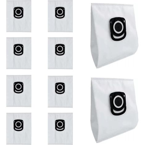 Lot de 10 Sacs d'Aspirateur pour Rowenta Silence Force Hygiène+ ZR200520 ZR200720 ZR200920, Pour Rowenta Compact Power, X-Trem Power et Silence Force (RO64xx RO63xx RO68xx RO39xx) (1/5)