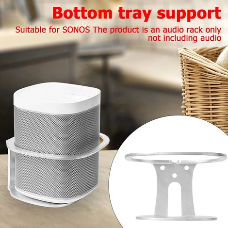 1 support mural pour enceinte, en alliage d'aluminium, compatible JBL PULSE5, fixation murale, passage câble intégré (1/5)