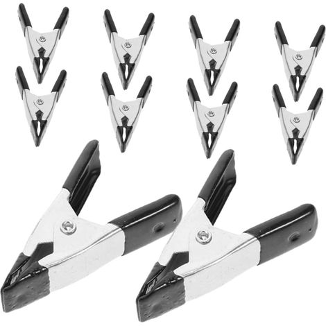 Pince bois, métal, 5cm, 10 pièces, pour menuiserie et meuble (1/5)