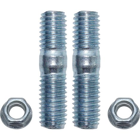 Kit boulon, vis et écrou pour silencieux pour Honda GX110 GX120 GX160 GX200 5.5HP 6.5HP, boulon de silencieux, écrou (1/5)