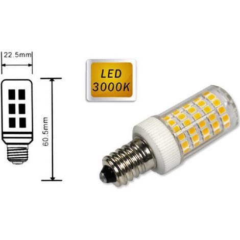 Lampadina 86 Led E14 7watt Lightweight 6500k 3000k 4000k Frigo And Cappa