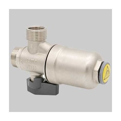 Séparateur de saletés magnétique pour sous-chaudière 753 Icma 1/2" F - 3/4" M Nickel