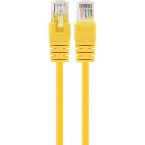 gembird PP6U-0.25M Y cavo di rete Cat6 giallo